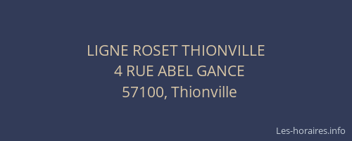 LIGNE ROSET THIONVILLE