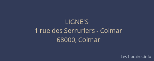 LIGNE'S