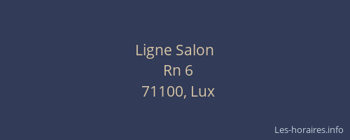 Ligne Salon