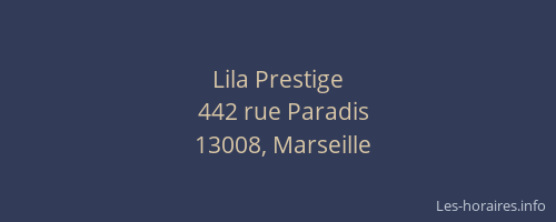Lila Prestige