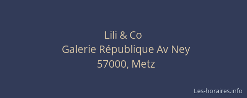Lili & Co