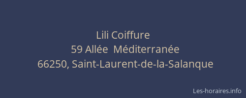 Lili Coiffure