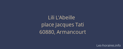 Lili L'Abeille