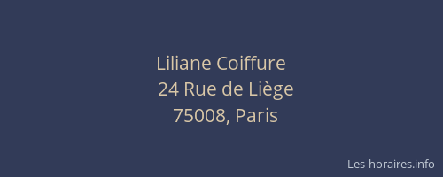 Liliane Coiffure