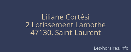 Liliane Cortési