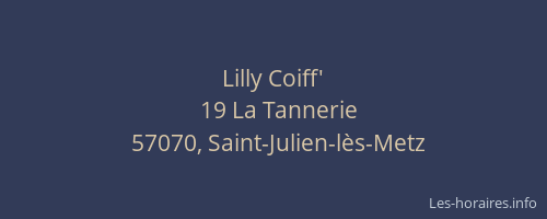 Lilly Coiff'