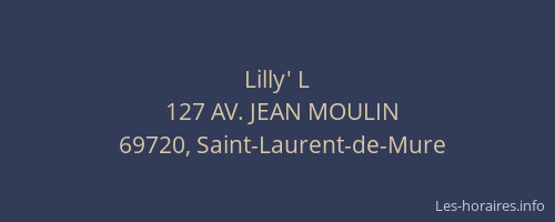 Lilly' L