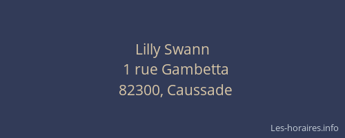 Lilly Swann