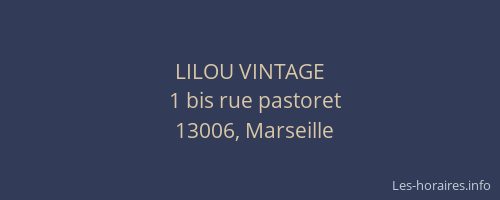 LILOU VINTAGE
