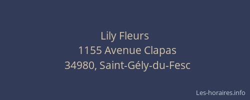 Lily Fleurs