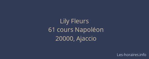 Lily Fleurs