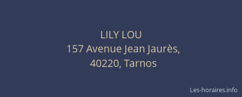 LILY LOU