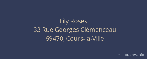 Lily Roses