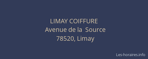 LIMAY COIFFURE