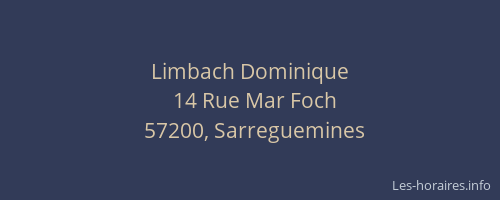 Limbach Dominique