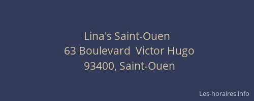 Lina's Saint-Ouen