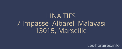 LINA TIFS