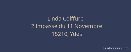 Linda Coiffure
