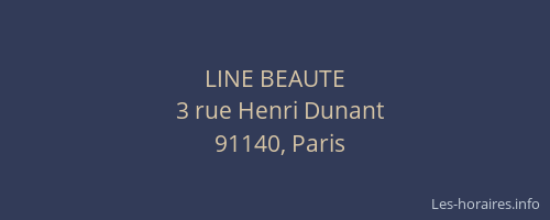 LINE BEAUTE