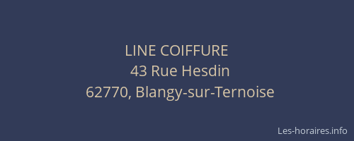 LINE COIFFURE