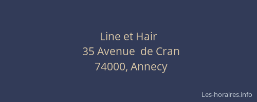 Line et Hair