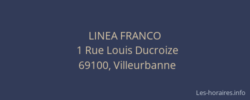 LINEA FRANCO