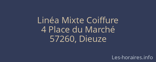 Linéa Mixte Coiffure
