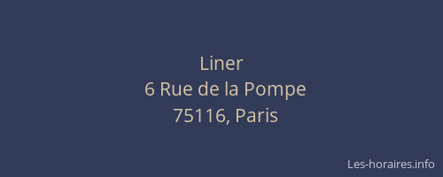 Liner