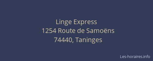 Linge Express