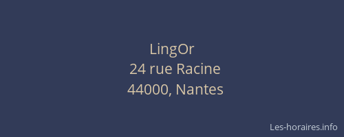 LingOr