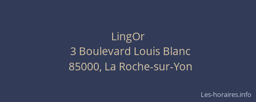 LingOr