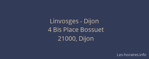 Linvosges - Dijon