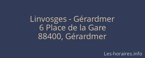 Linvosges - Gérardmer