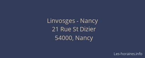 Linvosges - Nancy