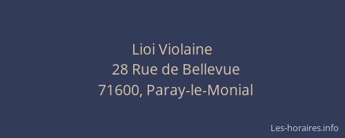 Lioi Violaine