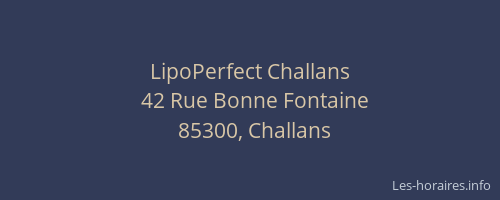 LipoPerfect Challans