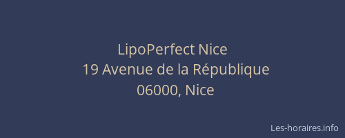 LipoPerfect Nice