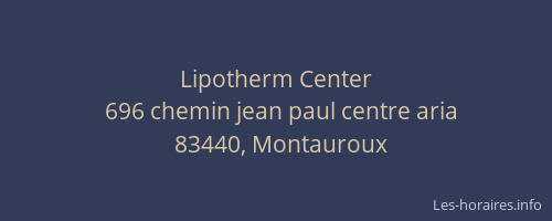 Lipotherm Center