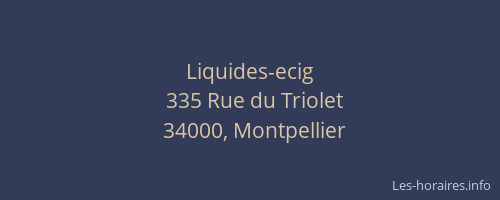 Liquides-ecig
