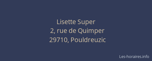 Lisette Super