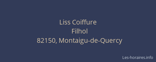 Liss Coiffure
