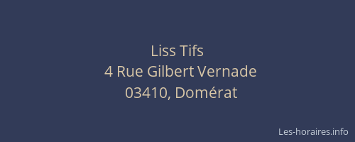 Liss Tifs