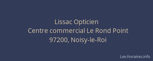 Lissac Opticien