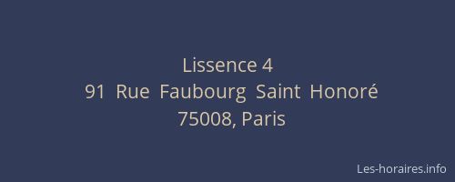 Lissence 4