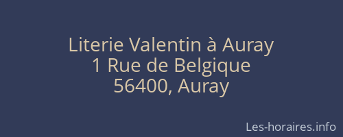 Literie Valentin à Auray