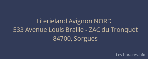 Literieland Avignon NORD