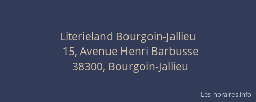 Literieland Bourgoin-Jallieu
