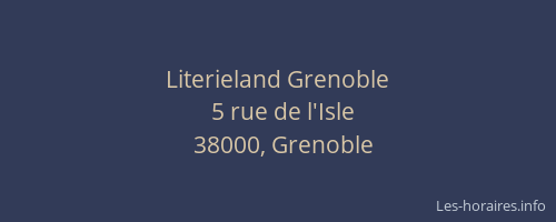 Literieland Grenoble