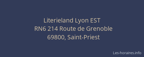 Literieland Lyon EST