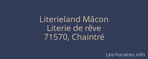 Literieland Mâcon